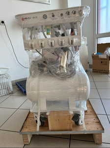 Diente de animal pequeño Dental CE aprobado con escalador LED Luz de curado VET Unidad dental portátil móvil con compresor de aire Luz LED - Product Image 6