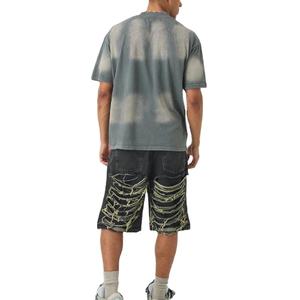 T-shirts décontractés ajustés et shorts respirants pour l'été – Vêtements de travail personnalisables avec logo – Collection 2026 - Product Image 3