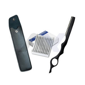 Navaja de Entresacar para Peluquería, Peine de Entresacar Profesional de Acero Inoxidable para Desplumar, Texturizar y Crear Capas - Product Image 1