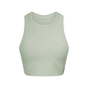 Débardeur court sans couture à col rond pour femme, de haute qualité, en gros, vêtements de sport, séchage rapide, respirant - Product Image 4