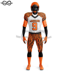 ชุดเครื่องแบบอเมริกันฟุตบอลชุดเครื่องแบบอเมริกันฟุตบอลผ้าโพลีเอสเตอร์ชุดเครื่องแบบอเมริกันฟุตบอลแห้งเร็วระบายอากาศ - Product Image 6