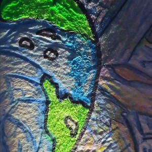 Cuando los Mundos se Topan # 62 en 1: Serie de películas de arte 3x3, producto de papel de cómics IW - Product Image 1