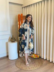 ชุดเสื้อปาเก็ตตี้พิมพ์ลายเรยอนและชุดคลุมไหล่สำหรับงานปาร์ตี้ในโอกาสต่างๆแคตตาล็อกเต็มพร้อมส่วนลด - Product Image 3