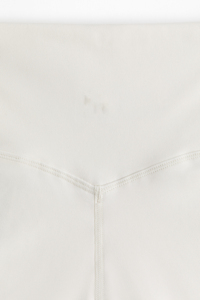 Leggings de sport en maille blanche décontractés personnalisés, taille haute, pantalon de yoga pour l'entraînement, vêtements de sport pour femmes, effet push-up, meilleur OEM - Product Image 4