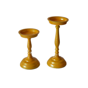 Juego de 2 portavelas decorativas, soporte de alta calidad para candelabro, mesa de Metal, luz en T, decoración de Navidad - Product Image 1