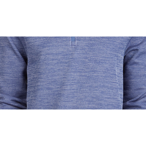 Maglione Greg Norman da Uomo Extra Large Rapiwarm con Zip a un Quarto, Motivo a Spina di Pesce Traspirante Grigio per Autunno e Inverno - Product Image 3