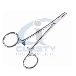 ACERO INOXIDABLE 14/16/18CM MÉDICO DENTAL SOPORTE DE AGUJA QUIRÚRGICA HEMOSTÁTICA PINZA RECTA/CODO HERRAMIENTA QUIRÚRGICA - Product Image 6