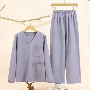 2025 personalizado médico uniformes de enfermería Joggers enfermera Hospital uniforme mujer Top Scrub traje mujeres uniformes conjuntos de moda - Product Image 3