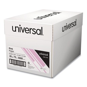 Deluxe Colored 8.5 In. X 11 pulgadas Papel Bond de 20 Libras - Rosa Universal, 10 Resmas/Caja, Papel para Copiar - Product Image 2