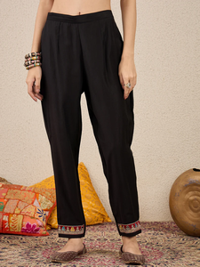 Women Viscose Silk Blend <b>Kurta</b> Pant Dupatta Set - Product Image 6