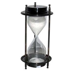 Sablier de sable en laiton nautique avec sablier avec table en métal promotionnel maritime Article en laiton Design unique de bonne qualité - Product Image 1