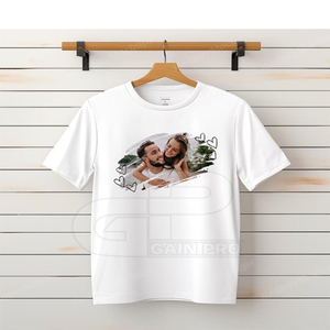 Conception personnalisée T-shirts imprimés numériques 100% coton T-shirt à la mode pour une utilisation promotionnelle T-shirts imprimés à manches courtes pour unisexe - Product Image 1