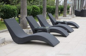 เก้าอี้พลาสติกขนาดใหญ่สำหรับตกแต่งโรงแรมและรีสอร์ทเก้าอี้พลาสติกสระว่ายน้ำดีไซน์หรูหราและสี - Product Image 3