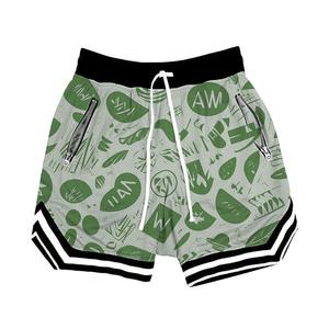 2024 mejor calidad fabricante personalizado al por mayor ropa deportiva hombres al por mayor deportes personalizados en blanco pantalones cortos de malla para hombres - Product Image 2