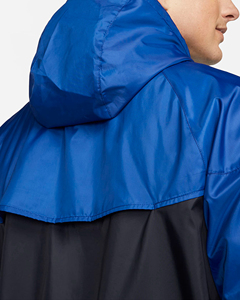 Nouvelle veste d'extérieur vierge personnalisée Vestes coupe-vent imperméables avec logo personnalisé Veste de survêtement pour hommes de grande taille avec capuche - Product Image 3