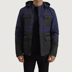 เสื้อแจ็กเก็ตแบบขนเป็ดให้ความอบอุ่นใส่ได้ทั้งชายและหญิงเสื้อโค้ทกันหนาวบุนวมโลโก้ตามสั่ง - Product Image 1