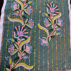 Robe de mariée en strass, 1 pièce, bricolage, ceinture de baguette, garniture en perles, cristal scintillant - Product Image 1