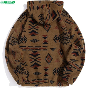 Sweat-shirt à capuche unisexe surdimensionné en molleton 100 % coton épais, écologique et à séchage rapide - Product Image 2