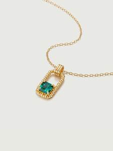 Teardrop Shaped Halo Solitaire Lab Grown Diamond 16k Rose Gold Plated Pendant Cuban Link <b>Chain</b> Necklace Hip Hop <b>Iced</b> Gift Women - Product Image 2