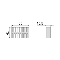Emuca Paquete de 5 Tabletas Plásticas Antiolor con Aroma Cítrico, Desodorantes para Habitaciones Modelo 8259820 para Tapas de Contenedores de Reciclaje, España