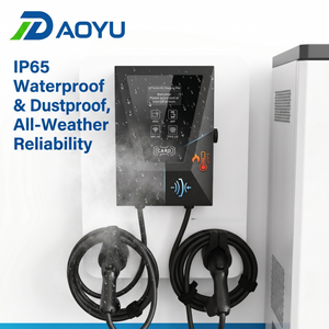 Chargeur EV intelligent double pistolet 7kW*2 avec équilibrage de charge Type 2 Type 1 GBT OCPP Station de recharge via application pour la communauté résidentielle - Product Image 1