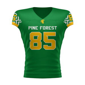 Maillot de football pour hommes cousu séchage rapide grande taille vente en gros vêtements de sport de style football américain pour hommes avec personnalisation - Product Image 1