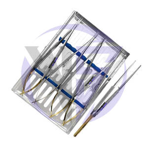 Professional 5 pcs TC Castroviejo Micro Surgery <b>Set</b> Sterilization <b>Box</b> Included <b>Top</b> Of Our Production Made By Wenquar - Product Image 3