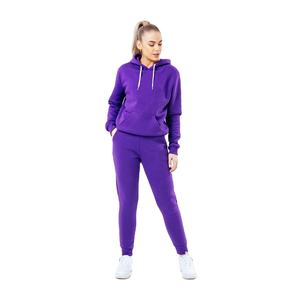 Conjunto Deportivo Holgado para Mujer, Sudadera con Capucha y Pantalones Deportivos, Ropa Deportiva Elegante para Gimnasio y Viajes, Estilo Casual Urbano - Product Image 1