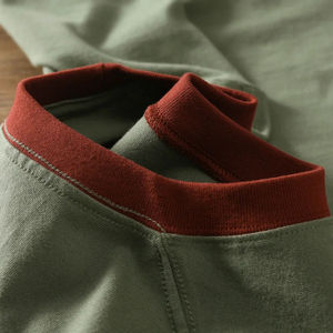 Camisetas de Cuello Redondo 100% Algodón, Estilo Casual Lavado, para Hombre, Venta al Por Mayor, Calidad Premium, Camisetas Ringer, las Más Vendidas del Verano - Product Image 5