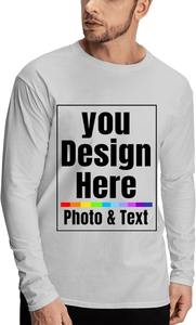 T-shirt imprimé graphique surdimensionné de qualité supérieure 100% coton, épaules tombantes, col allongé, logo personnalisé, t-shirts unis pour hommes - Product Image 4