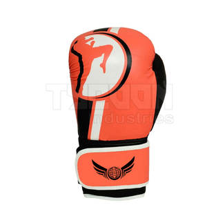 Gants de boxe en cuir PU vente directe d'usine gants de boxe gants de boxe professionnels vente en gros - Product Image 3