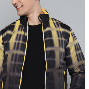 Hot Selling Wholesale Latest Designer <b>Men's</b> Plain Rib Collar Baseball Bomber <b>Jacket</b> Softshell Parka <b>Jacket</b> Stylish Bomber <b>Jacket</b> - Product Image 3