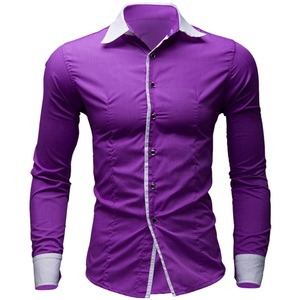 Dernier modèle de chemises respirantes pour hommes Chemise habillée pour homme de haute qualité produit de gros de rue populaire en coton polaire - Product Image 6