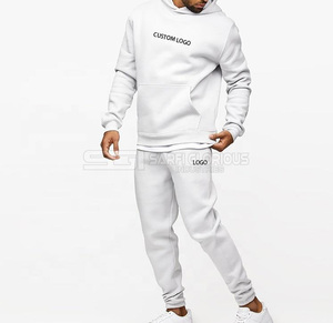 Chándal de hombre con logotipo personalizado de alta calidad, precio al por mayor, chándales para hombre, ropa de gimnasio personalizada, conjunto de trajes para correr - Product Image 1