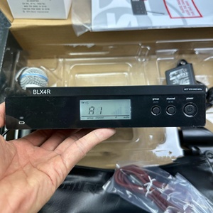 Microphone sans fil UHF BLX4R avec boîtier de poche 1CH True Diversity, micro portable en métal pour chant, karaoké et discours, compatible <span class=keywords><strong>Shure</strong></span> - Product Image 3