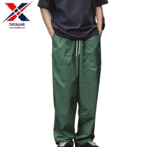 Pantalon cargo pour hommes Fabricant personnalisé en nylon avec poches latérales Pantalon de mode pour hommes Regular Fit Casual Trend Fashion Pants - Product Image 3