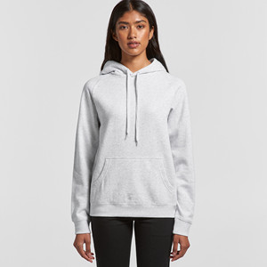 Sweat à capuche pour femmes avec logo personnalisé pull-over à col rond de couleur unie hiver chaud anti-rétrécissement paillettes Badge décoration placement avant - Product Image 3