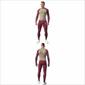Conjunto de Protección Solar Transpirable de Diseño Único Más Vendido, Logotipo Frontal, Material de Poliéster/Spandex, Antibacteriano, Secado Rápido para Hombres Adultos - Product Image 5