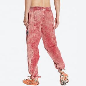 Pantalons de survêtement empilés pour hommes Fabrication ODM/OEM Vente en gros Personnalisation de l'impression de logo Pantalons de survêtement unis Jogging Pantalons de survêtement pour hommes - Product Image 3