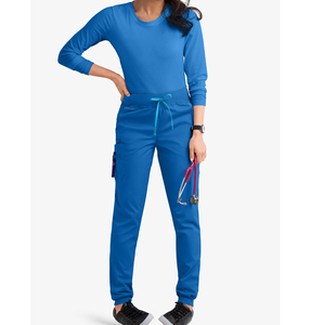 Enfermería médica de alta calidad Scrubs Nuevo diseño Hospital Clinic Scrub Pants con uniforme Top Venta caliente Modelo OEM - Product Image 6