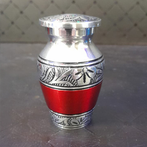 ของที่ระลึกสำหรับเถ้ากระดูกมนุษย์ขนาดเล็กของที่ระลึกเล็กๆสีแดงทองเหลืองของที่ระลึกสำหรับพิพิธภัณฑ์ถ่านหินราคาไม่แพง - Product Image 1