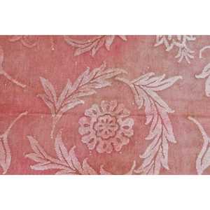 2.1x6.3 ft Rug, Turkish Vintage Rug, <b>Red</b> Floral <b>Wool</b> Rug - Product Image 4