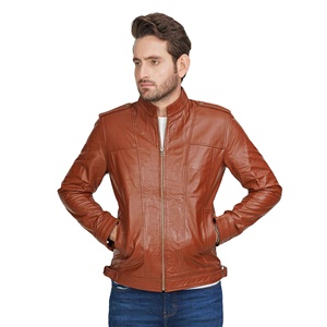 Custom Design <b>Jacket</b> New Style With Collar Wool Leather Wholesale Letterman Leather <b>Jacket</b> For Men - Product Image 1