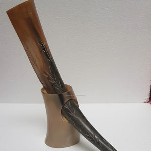 Pedido al por Mayor, Precio Competitivo, Hecho a Mano, Ecológico, Cuerno de Buey, para Beber Cerveza, de Origen Ético, Seguro para Alimentos, Imitación Antigua - Product Image 1