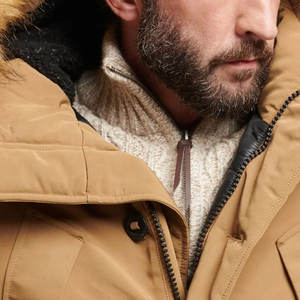 Parka Homme Imperméable à Capuche Léger Style Urbain Nouvelle Collection 2026 Meilleure Vente Manches Longues Fermeture Éclair - Product Image 4