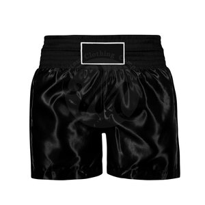 กางเกงขาสั้นชกมวยทำจากผ้าปากีสถานโลโก้ออกแบบได้ตามต้องการ - Product Image 2