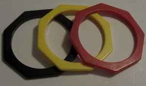 กำไลอะคริลิคแฟชั่นสไตล์อินส์สำหรับผู้หญิง ลายเทวดาเรซิ่นใส หนา โดดเด่น กำไลเรซิ่นงานฝีมือ - Product Image 4