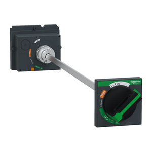 Per Schneider Electric LV429338T, Asta con Impugnatura Nera 185mm IP55 per Apparecchiature di Commutazione MV&HV ComPacT NSX 100/160/250 con Rotazione Estesa - Product Image 1