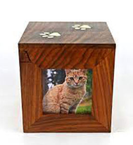 Handmade Modern American Style Wooden <b>Urn</b> Box for Cat and <b>Dog</b> Ashes Modern American Style Pet Funeral Burial Keepsake <b>Urns</b> - Product Image 3