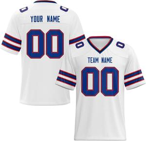 Maillots de football personnalisés pour équipes 2026, courts, séchage rapide, 100 % polyester, impression par transfert thermique, logo et numéros personnalisés - Product Image 1